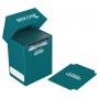 Ultimate Guard boîte pour cartes Deck Case 80+ taille standard Bleu Pétrole