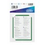 Ultimate Guard 10 intercalaires pour cartes Card Dividers taille standard Vert