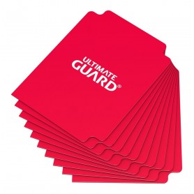 Ultimate Guard 10 intercalaires pour cartes Card Dividers taille standard Rouge