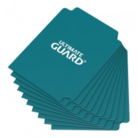 Ultimate Guard 10 intercalaires pour cartes Card Dividers taille standard Bleu Pétrole