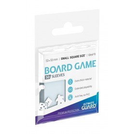 Ultimate Guard 50 pochettes Premium Sleeves jeux de plateau au format petit carré