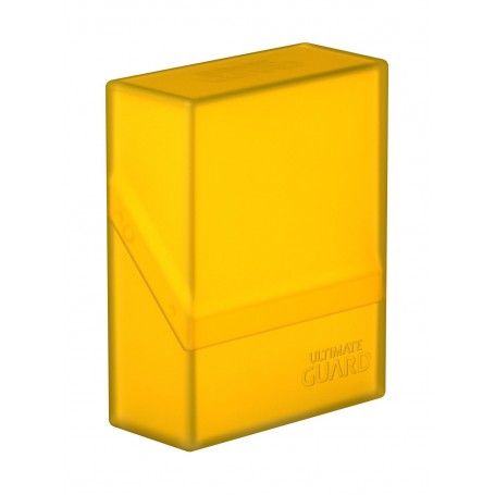 Ultimate Guard Boulder Deck Case 40+ taille standard Amber