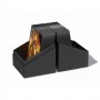 Ultimate Guard Return To Earth Boulder Deck Case 100+ taille standard Noir