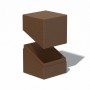 Ultimate Guard Return To Earth Boulder Deck Case 100+ taille standard Marron