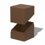 Ultimate Guard Return To Earth Boulder Deck Case 100+ taille standard Marron