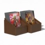 Ultimate Guard Return To Earth Boulder Deck Case 100+ taille standard Marron
