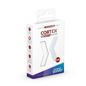 Ultimate Guard 60 pochettes Cortex Sleeves format japonais Blanc Mat