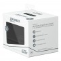 Ultimate Guard Sidewinder 80+ XenoSkin Monocolor Noir