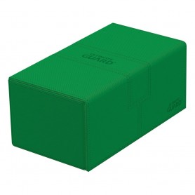 Ultimate Guard Twin Flip'n'Tray 200+ XenoSkin Monocolor Vert