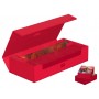 Ultimate Guard Superhive 550+ XenoSkin Monocolor Rouge
