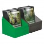 Ultimate Guard Boulder Deck Case 100+ SYNERGY Noir/Vert