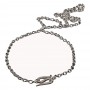 Le Seigneur des Anneaux réplique 1/1 collier de Frodo (argent sterling)