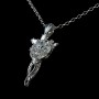 Le Seigneur des Anneaux réplique 1/1 pendentif & collier Arwen Etoile du Soir (argent sterling)