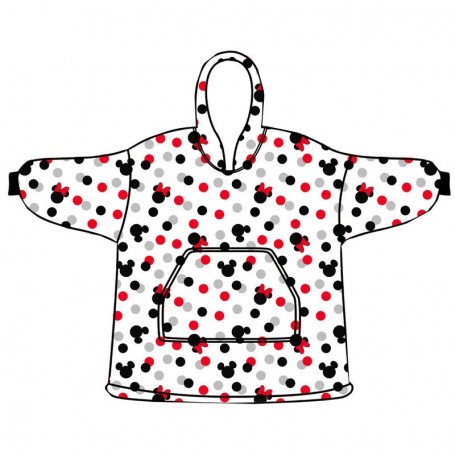 Disney Minnie oversize sweatshirt coat kids coral