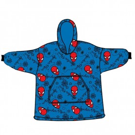 Marvel Spiderman oversize sweatshirt coat kids coral