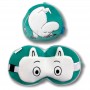 Resteazzz Mumin travel pillow eye mask