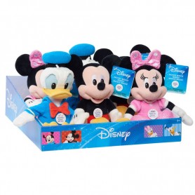 Lot de 12 : Disney assorted plush toy sound 25cm