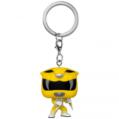 Pocket POP Keychain Power Rangers 30th Anniversary Yellow Ranger