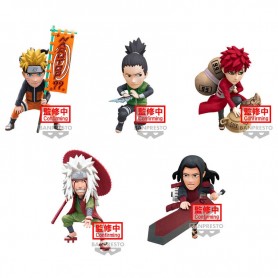 Lot de 12 : Naruto Shippuden Naruto99 World Collectable assorted figure 7cm