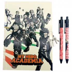 My Hero Academia set diary + 2 pens