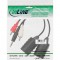 Câble audio sur LAN / Ethernet / RJ45 InLine® RCA max. Ensemble complet de 50m