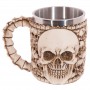 Multi Skull with Skull Emblem tankard