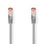 Câble Cat 6 | RJ45 Male | RJ45 Male | S/FTP | 15.0 m | Rond | LSZH | Gris | Boîte