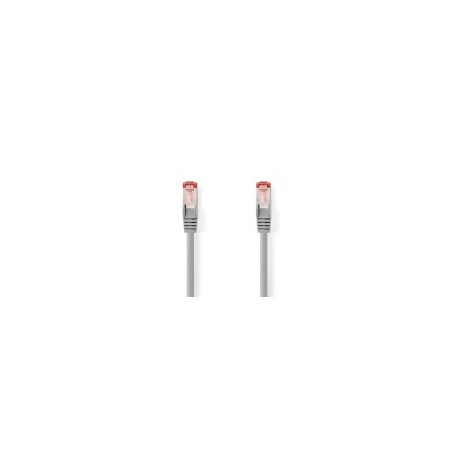 Câble Cat 6 | RJ45 Male | RJ45 Male | S/FTP | 15.0 m | Rond | LSZH | Gris | Boîte