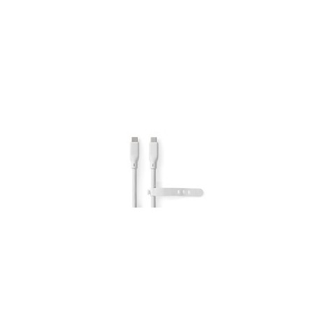 Câble USB | USB 3.2 Gen 2 | USB-C™ Mâle | USB-C™ Mâle | 240 W | 8K@30Hz | 20 Gbps | Plaqué nickel | 1.00 m | Rond | Silicone | B