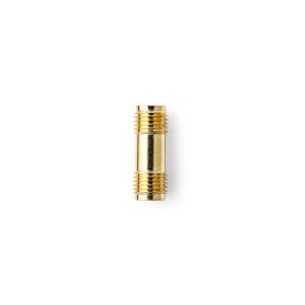 Adaptateur SMA | SMA femelle | SMA femelle | Plaqué or | 50 Ohm | Droit | Cuivre | Or | 2 pièces | Boîte