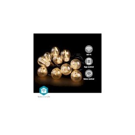 LED Décorative SmartLife | Feux de la fête | Wi-Fi | Blanc Chaud | 10 LED's | 9.00 m | Android™ / IOS | Diamètre de l'ampoule: 4