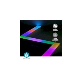 LED Décorative SmartLife | Barre Murale | Wi-Fi | Blanc Chaud / RGBIC | Android™ / IOS