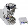 24pcs. Bulk-Pack Inline® Keystone RJ45 Jack Slim, Snap-In, Cat.6A, cravate de câble intégrée