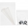 Panneau de patch Inline® 10 "Cat.6A 0,5U 12-port, avec protection contre la poussière, noir
