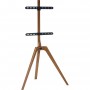 Inline® Woodstand TV piédestal, trépied, pour LED TV 45 "-65" (114-165 cm), max. 40 kg