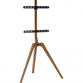 Inline® Woodstand TV piédestal, trépied, pour LED TV 45 "-65" (114-165 cm), max. 40 kg