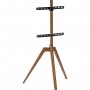 Inline® Woodstand TV piédestal, trépied, pour LED TV 45 "-65" (114-165 cm), max. 40 kg