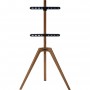 Inline® Woodstand TV piédestal, trépied, pour LED TV 45 "-65" (114-165 cm), max. 40 kg