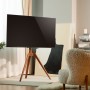 Inline® Woodstand TV piédestal, trépied, pour LED TV 45 "-65" (114-165 cm), max. 40 kg