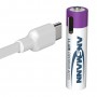 ANSMANN 1311-0028 Batteries rechargeables Li-ion Micro AAA Type 500 (min. 400 mAh) Boîte à 4 pack
