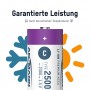 ANSMANN 1313-0004 Batteries rechargeables Li-ion bébé C Type 2500 (min. 2300 mAh) Boîte de 2 packs