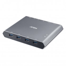Aten US3311 2-PORT 4K DisplayPort USB-C KVM Switch avec PD