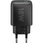 Chargeur Rapide USB QC 3.0 (18 W) Noir noir