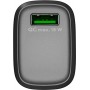 Chargeur Rapide USB QC 3.0 (18 W) Noir noir