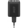 Chargeur Rapide Multiport USB-C™ PD Nano (65 W), noir noir