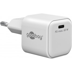 Chargeur Rapide USB-C™ PD Nano (65 W), blanc blanc