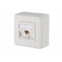 Coupleur RJ45 Prise femelle CAT6a Droit Ports - 2 Bronze étain