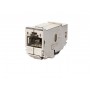 Coupleur RJ45 en ligne, Cat6, Blindé, Keystone, E-DAT