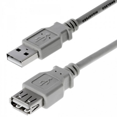 Rallonge USB2.0, connecteur A sur port A, 5,0 m