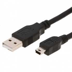 Câble USB-A (M) vers USB-B (M) 1m noir